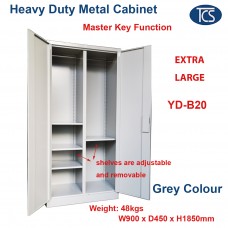 Metal Steel Locker Hanging compartment Cabinet FILE CUPBOARD EXTRA LARGE