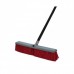 REMOVABLE 18'' PVC HEAD AND ALUMINUM HANDLE INDOOR OUTDOOR BROOM STRONG