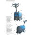 TCS Commercial Battery Powered Auto Floor Scrubber Machine (Small) w/ Squeegee Drier