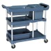 Commercial Kitchen Utility Trolley with 5 Buckets