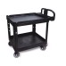 TCS New Large 200kg Heavy Duty Commercial Grade 2 Tier Utility Trolley