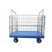 New 300kg Industrial Cage Platform Trolley with Mesh Side Panels & Ultra-Silent Wheels