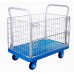 New 300kg Industrial Cage Platform Trolley with Mesh Side Panels & Ultra-Silent Wheels