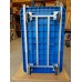 600kg Industrial Dual Side Handle 4 Wheel Platform Trolley