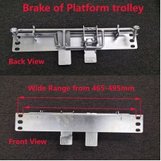 Heavy Duty Foot Operated Brakes for Platform Trolleys - 46-50cm Width Range