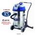 80Lt Commercial Industrial Walk Behind Wet & Dry Vacuum Cleaner with Floor Squeegee 3x1000w
