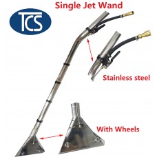 Stainless Steel Single Jet Wand for Shampoo Carpet Cleaning