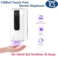 TCS New 1200ml Auto Sensor Touch-Free Gel Hand Soap & Hand Sanitiser Dispenser
