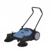 TCS NEW Manual Walk-Behind Hard Floor Sweeper Machine with Foldable Handle Bar