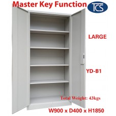Large Metal Steel Stationary Storage Filing Cabinet Cupboard