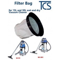 Replacement Filter Bag for 15Lt and 30Lt Wet and Dry Vacuum Cleaner