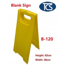 Yellow Safety Sign - Blank 