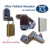 12 Door XL Metal Storage Locker w/ Blue Doors & Alloy Locks