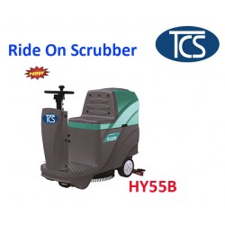 NEW Commercial Ride-On Auto Floor Cleaning Scrubber Machine with Drier HY55B