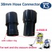 Attachment Connectors for Commercial Wet & Dry Vacuum Cleaners 40mm Crevice Tool