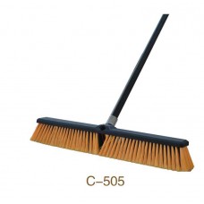 REMOVABLE 24'' PVC HEAD AND ALUMINUM HANDLE INDOOR OUTDOOR BROOM STRONG