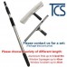 Stainless Steel window cleaning Squeegee (Fixed Handle)