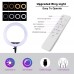 19 inches 5500K Dimmable Diva LED Ring Light Diffuser With Stand Make Up Studio